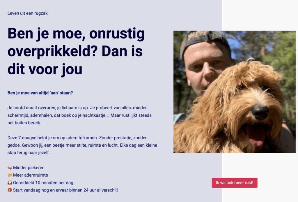 Meer-rust-in-7-dagen-meer-luisteren-naar-je-gevoel-leven-uit-een-rugzak